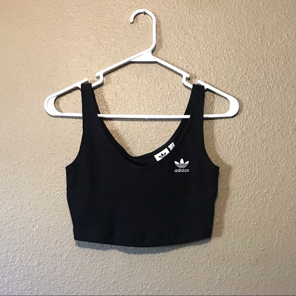 Adidas v neck cropped tank - Picture 2 of 3